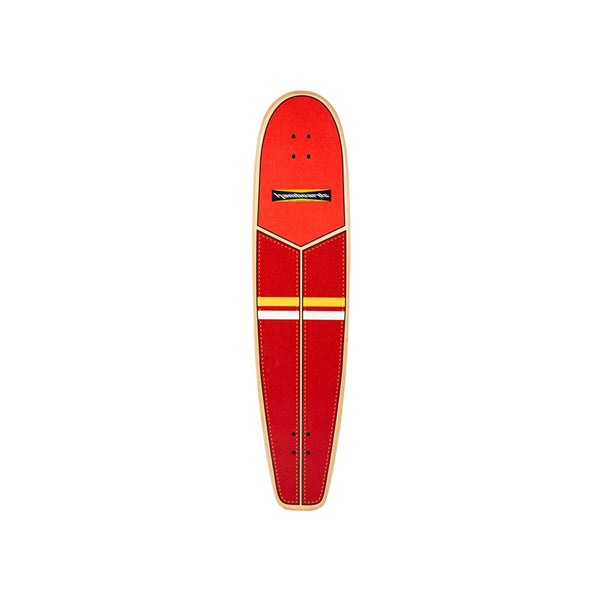 Hamboards - The Huntington Hop - Red / Orange / Yellow / White - Deck Only - 45