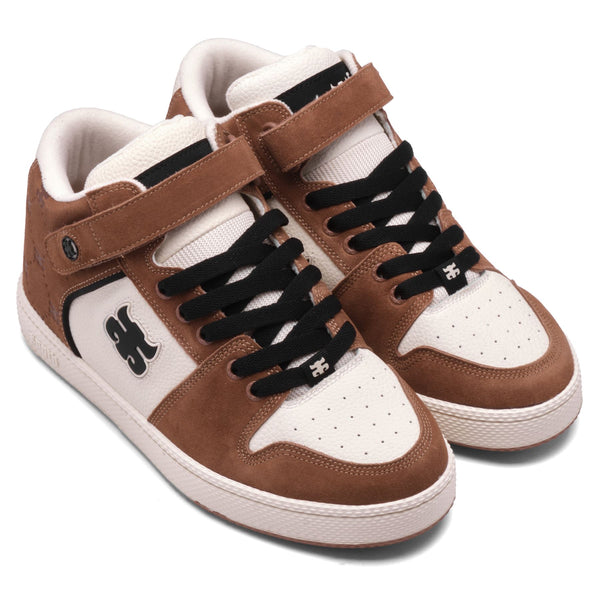 Ipath Grasshopper Brown Cream Suede Shoes - Skatewarehouse.co.uk