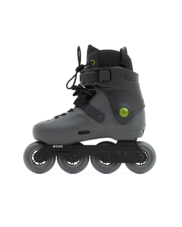 Echo Sonar 4 Wheel Freeskates - Black - Skatewarehouse.co.uk