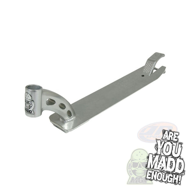 Madd Gear Mgp Triple Clamp - Pink With Logo - Skatewarehouse.co.uk