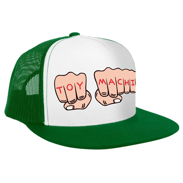 Toy Machine Fists Mesh Cap Green
