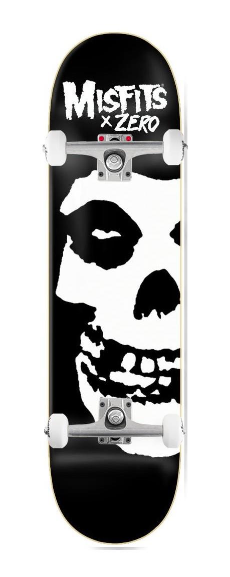 Zero Misfits Legacy Fiend Skull x Venom Custom Complete Skateboard - 8.25"