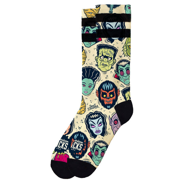 American Socks Villains - Mid High Socks