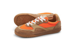 CM002 LO (Hibis Orange / Tan / Camel) Shoes - UK 8