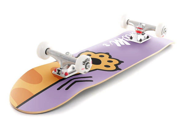 Venom Kitty Paw Purple Kids Mini Junior Complete Skateboard Bundle - 7.25