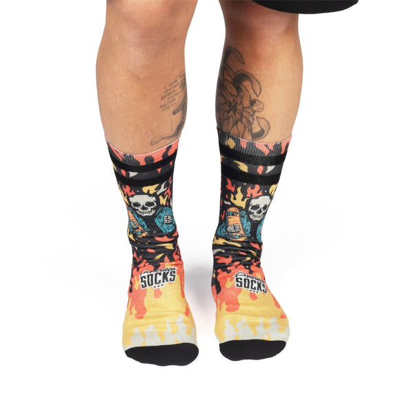 American Socks Welcome to Hell - Mid High Socks