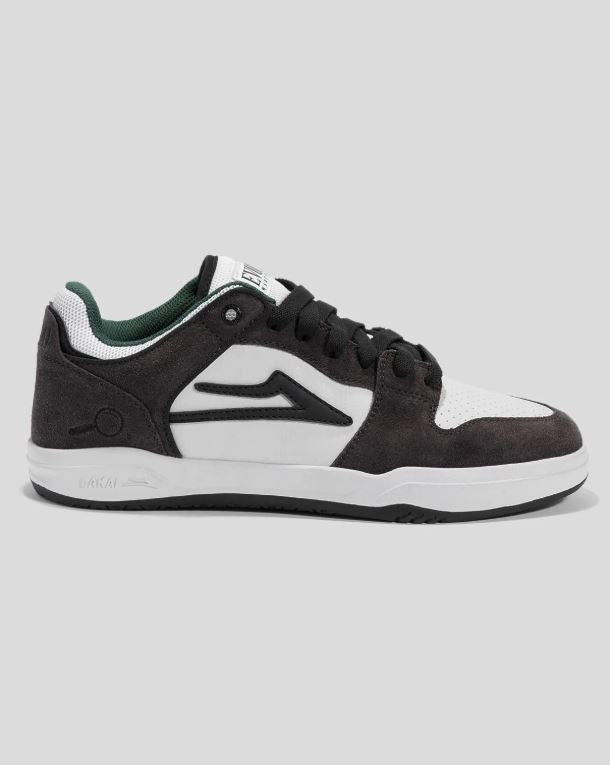 Lakai Telford Low Skate Shoes Evon Martinez Brown White