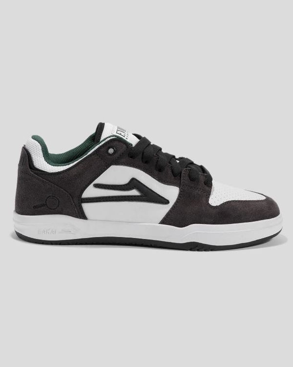 Lakai Telford Low Skate Shoes Evon Martinez Brown White