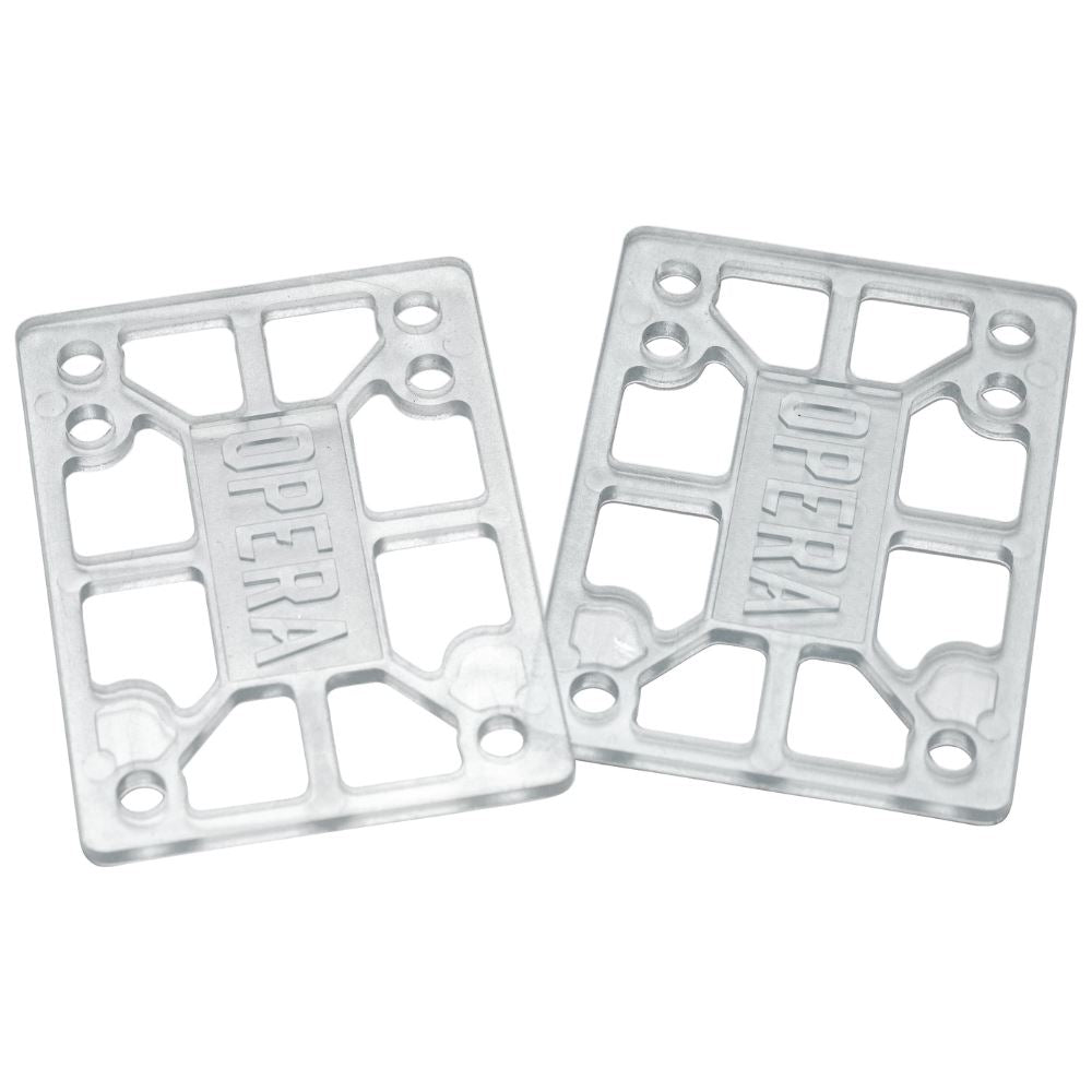 Opera Clear Riser Pads Clear 1 / Skateboard Hardware