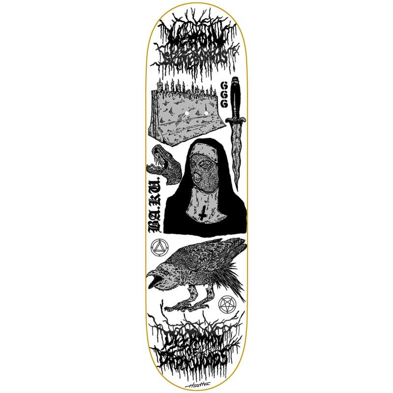 Heroin DMODW Return to the Forest Skateboard Deck - 9.25"