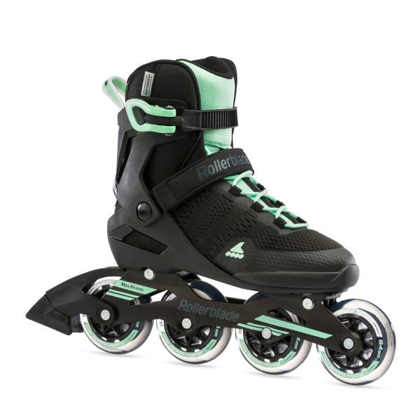 Rollerblade Spark 84 W Blk/Min Inline Recreational Skate - Skatewarehouse.co.uk