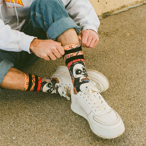 American Socks Panda - Mid High Socks