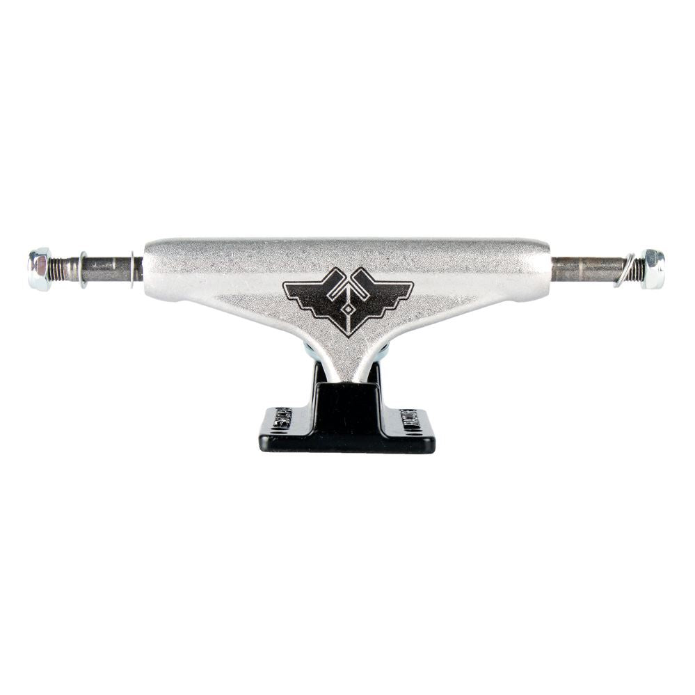 Fracture Wings V2 - Raw / Blk Skateboard Trucks - 5.25" (Pair)