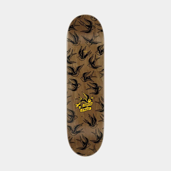 Santa Cruz Sommer Sparrows Pro Skateboard Deck - 8.0