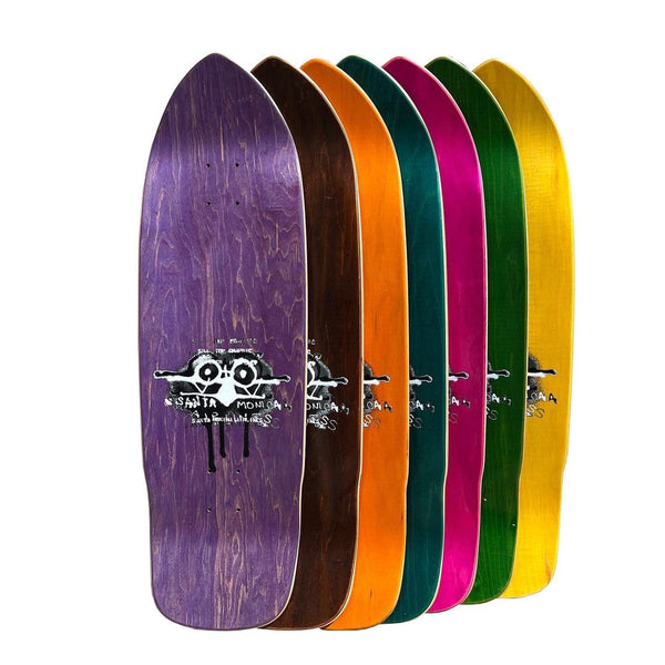 Santa Monica Airlines Natas 'Stencil' Graphic Skateboard Deck - 9.5