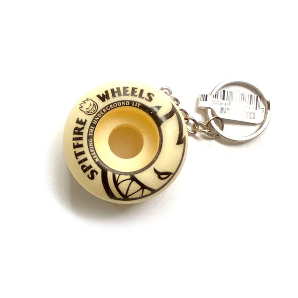 Spitfire Sf Key Chain Wheels Natural (Assorted) Accessories - One Size
