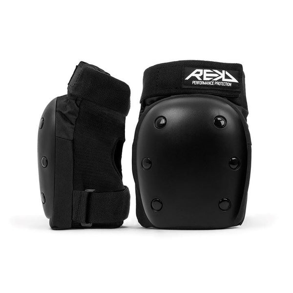 REKD Youth Heavy Duty Double Pad Set - Black / Black