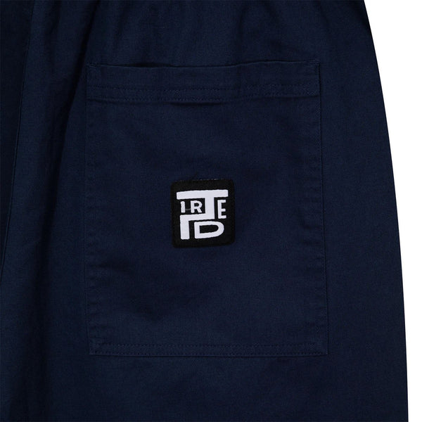 Tired Stamp Pant Blue