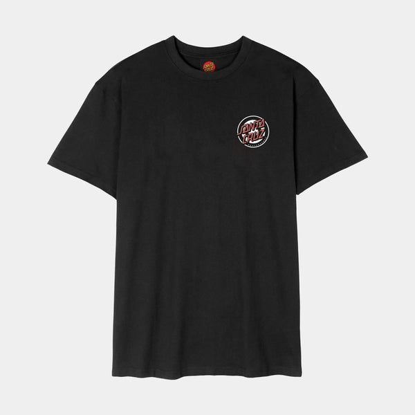 Santa Cruz T-Shirt Roskopp Screaming Target - Black - Skatewarehouse.co.uk