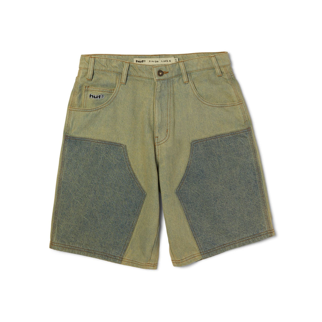 HUF Kinda Loose Double Knee Short (Light Indigo) - UK 32