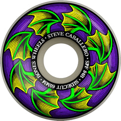 BONES Skateboard Wheels SPF Caballero Bat Wings 84B Sidecut