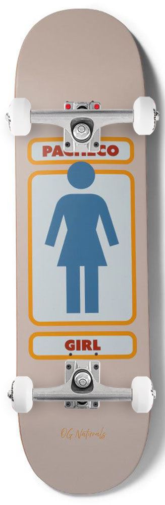 Girl Skateboard OG Naturals Tyler Pacheco Twin Tip x Venom Custom Complete Skateboard - 8.5