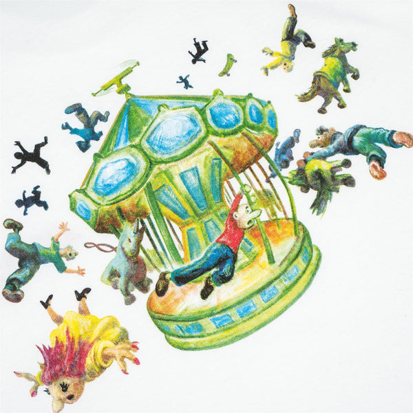 Lurpiv Carousel Tee (White) - S