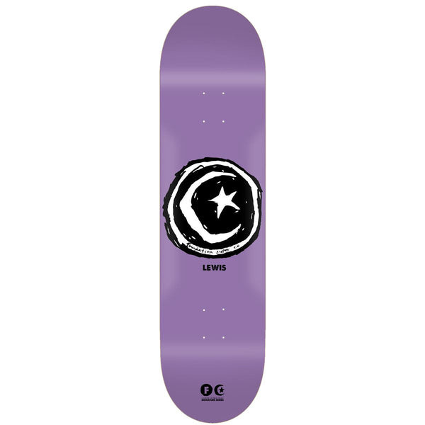 Foundation Julian Lewis 'Star & Moon' Skateboard Deck - 8.25