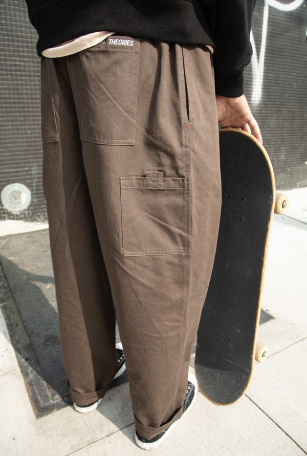 Theories Of Atlantis Stamp Lounge Pant Brown - XL