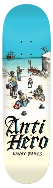 Anti Hero Raney Liberdad Skateboard Deck - 9.0"