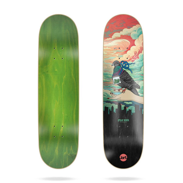 Jart Stay High Pigeon HC Jart Skateboard Deck - 8.25