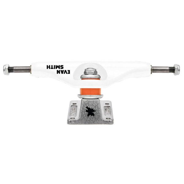 Indy Stage 11 Skateboard Trucks 149 Evan Smith Standard White / Silver - 149 - Skatewarehouse.co.uk