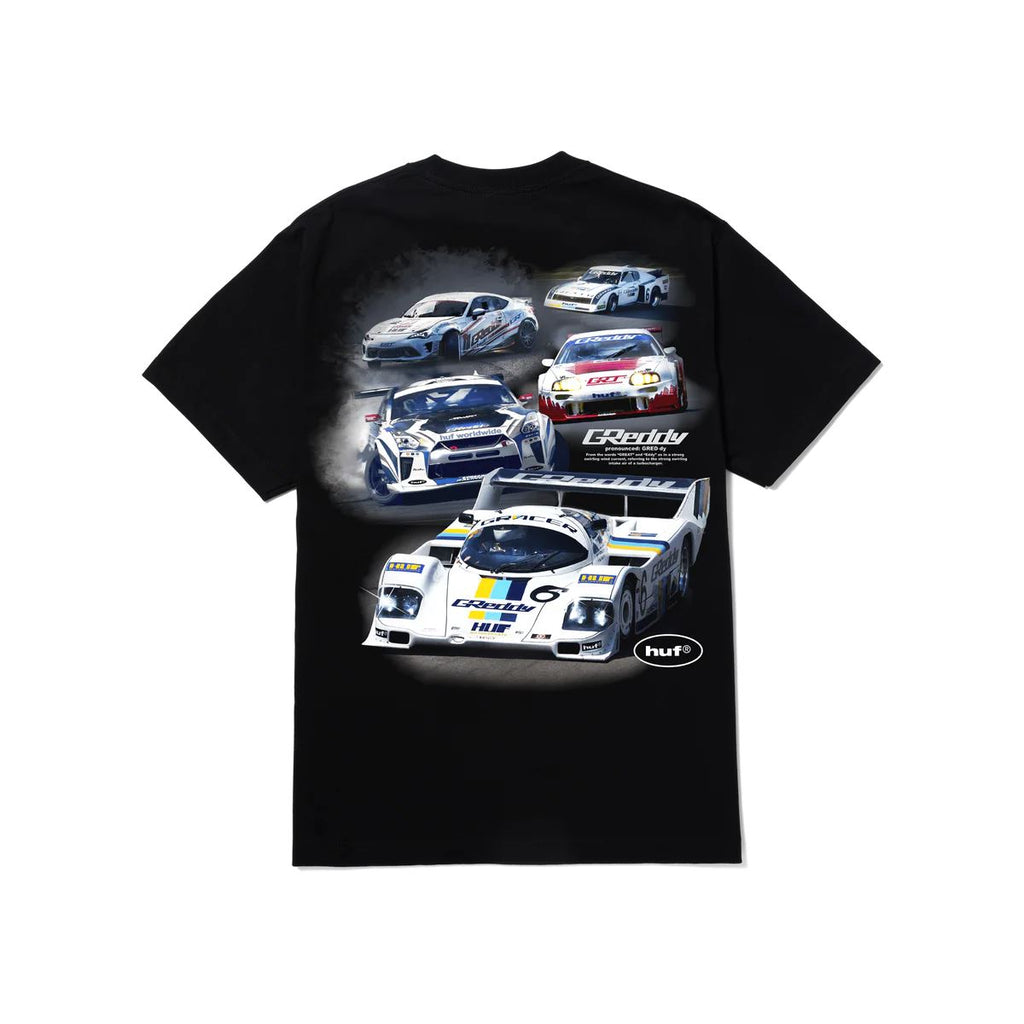 HUF Greddy Showcase S / S Tee (Black)
