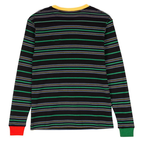 Santa Cruz Womens L/S T-Shirt Other Dot Chest L/S T-Shirt - Black Stripe - Skatewarehouse.co.uk