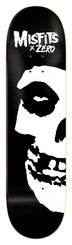 Zero Skateboard Misfits Fiend Skull Left Skateboard Deck - 8.25" - Skatewarehouse.co.uk