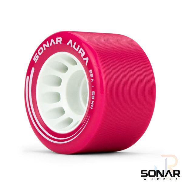 Sonar (4) Aura - Fuchsia / 88a Skateboard Wheels - 59mm
