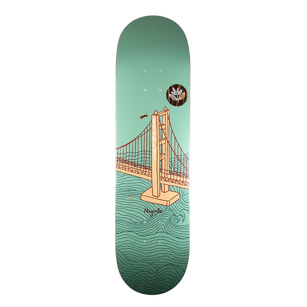 Magenta Jameel Douglas Buildings Skateboard Deck - 8.5