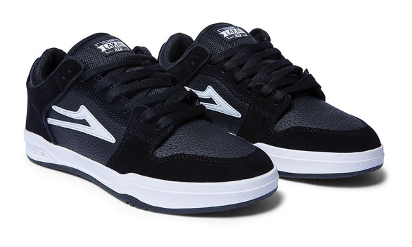 Lakai Telford Low Skate Shoes - Black - Skatewarehouse.co.uk
