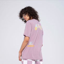 Santa Cruz Womens T-Shirt SC Garden T-Shirt - Lilac Chalk