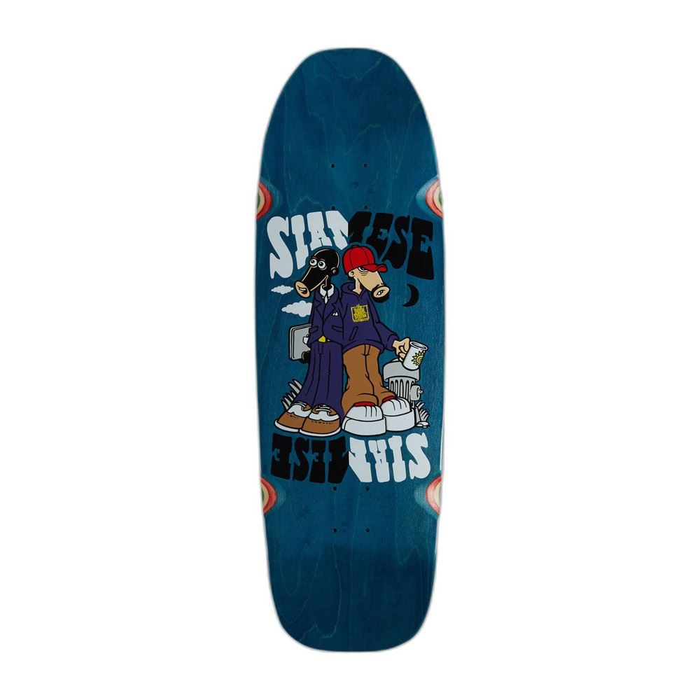 Heritage New Deal New Siamese Multi Skateboard Deck - 9.62"