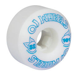OJ Skateboard Wheels From Concentrate Hardline 101a White - 52mm - OUTLET