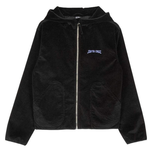 Santa Cruz Womens Jacket Set Strip Jacket - Black - Skatewarehouse.co.uk
