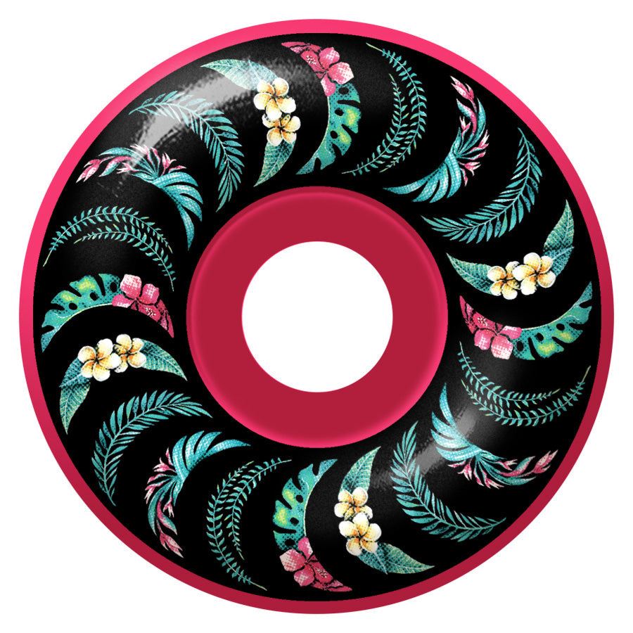 Spitfire F4 99Du Team Floral Classic  (Pink) Skateboard Wheels