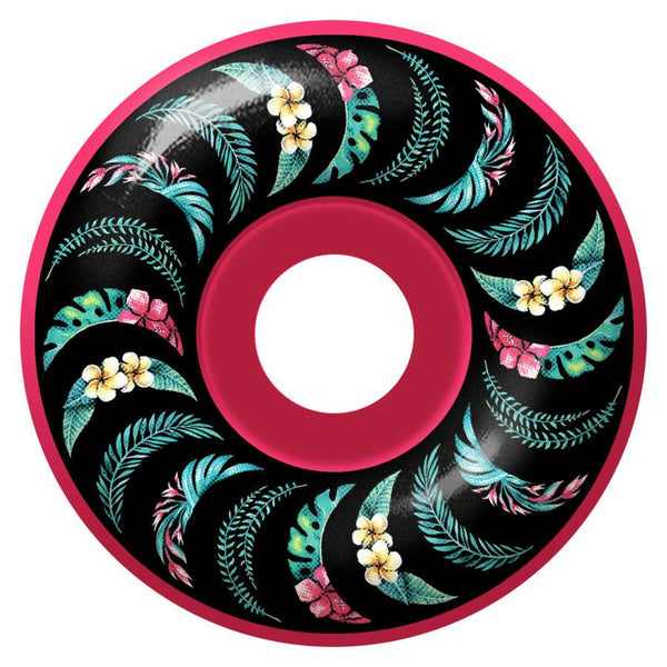 Spitfire F4 99Du Team Floral Classic  (Pink) Skateboard Wheels