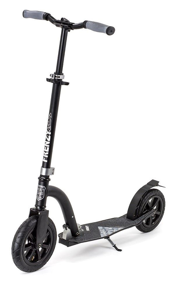 Frenzy 230mm Pneumatic Recreational Scooter - Black - Skatewarehouse.co.uk