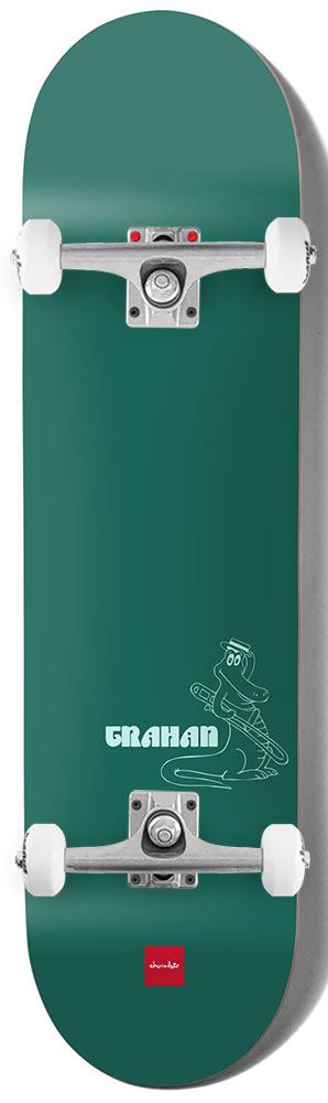 Chocolate Jazz Gator Jordan Trahan x Venom Custom Complete Skateboard - 8.5