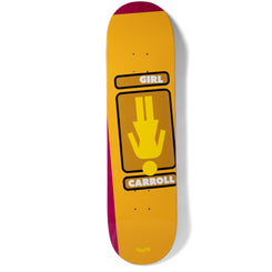 Girl Skateboard Oops OG Mike Carroll Twin Skateboard Deck - 8.25" - Skatewarehouse.co.uk