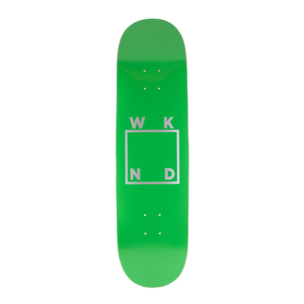 WKND Logo Board Green (PS) Skateboard Deck - 8.25