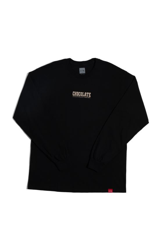 Chocolate Western LS Tee Black - Skatewarehouse.co.uk