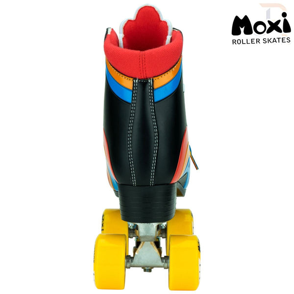 Moxi Rainbow - Black Quad Skates